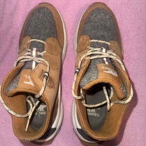 Sorel women’s Kinetic breakthrough caribou waterproof boot